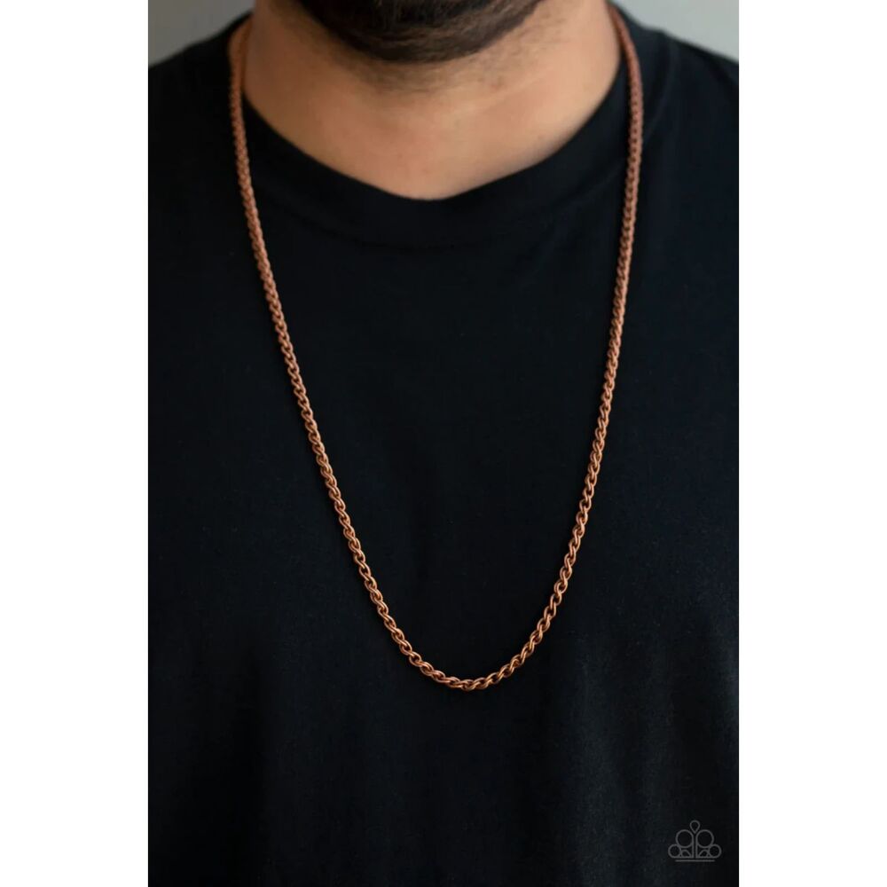 Jump Street Copper Necklace (352)